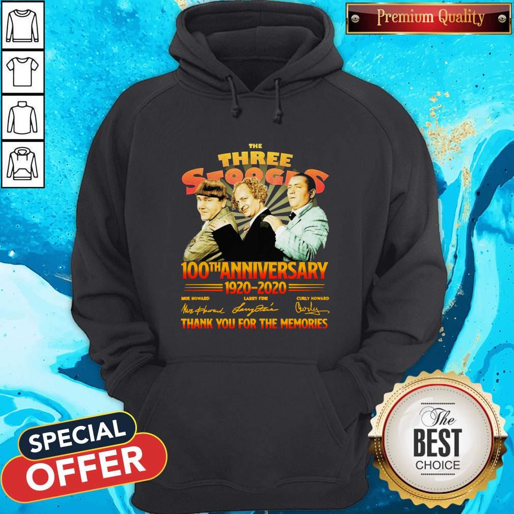 Premium The Three Stooges 100TH Anniversary 1920 2020 Signatures Shirt