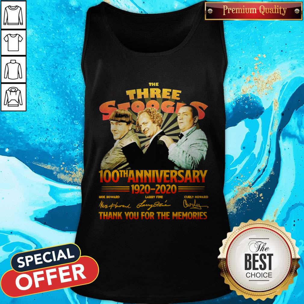 Premium The Three Stooges 100TH Anniversary 1920 2020 Signatures Shirt