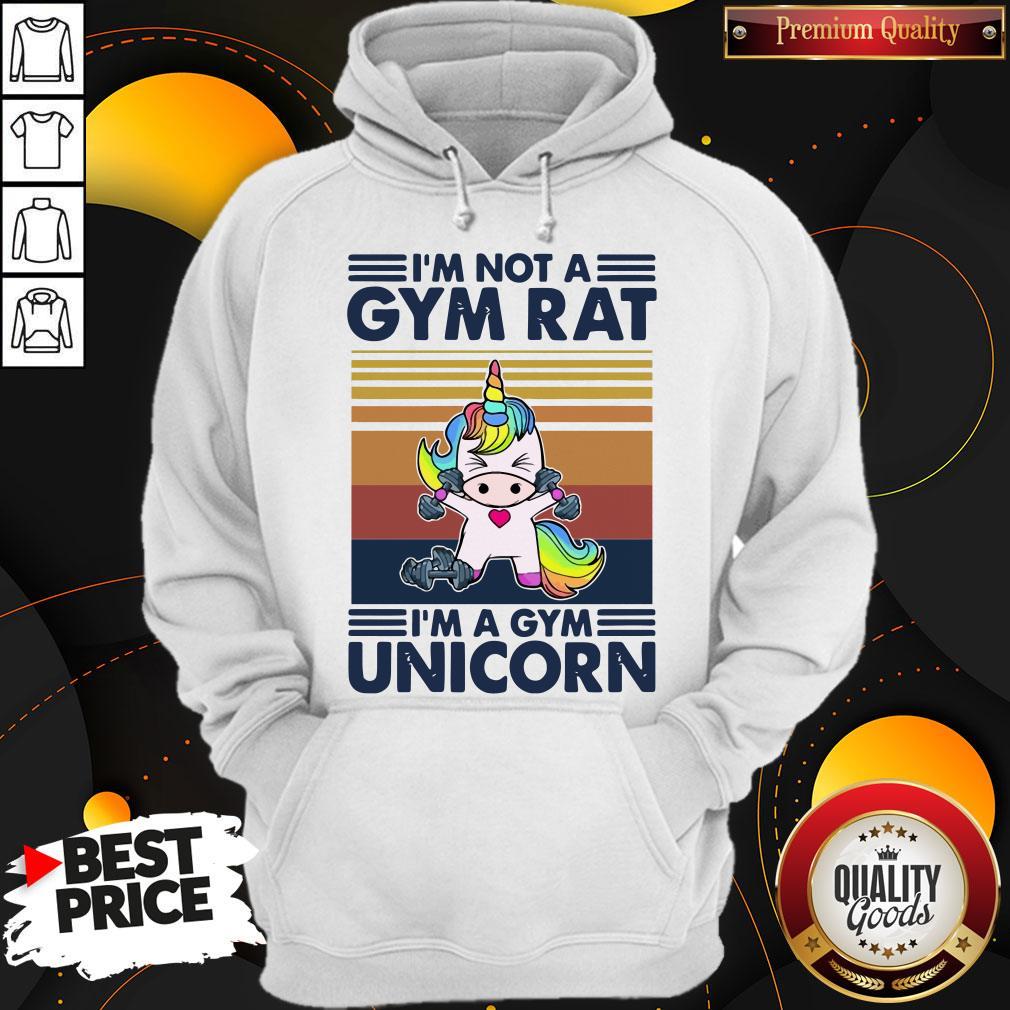Premium Unicorn I’m Not A Gym Rat I’m A Gym Unicorn Vintage Shirt