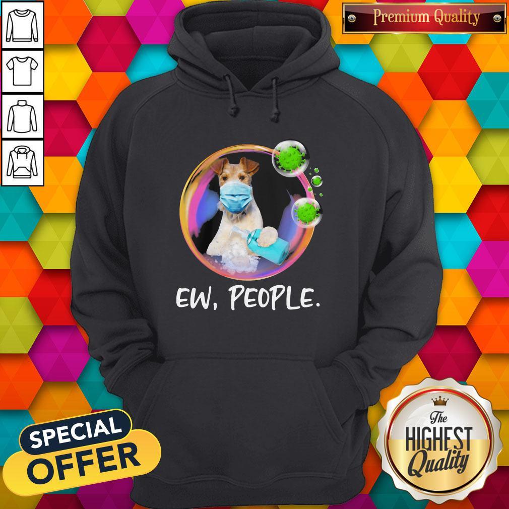 Premium Wire Fox Terrier Safety Bubble Face Mask Ew People Shirt