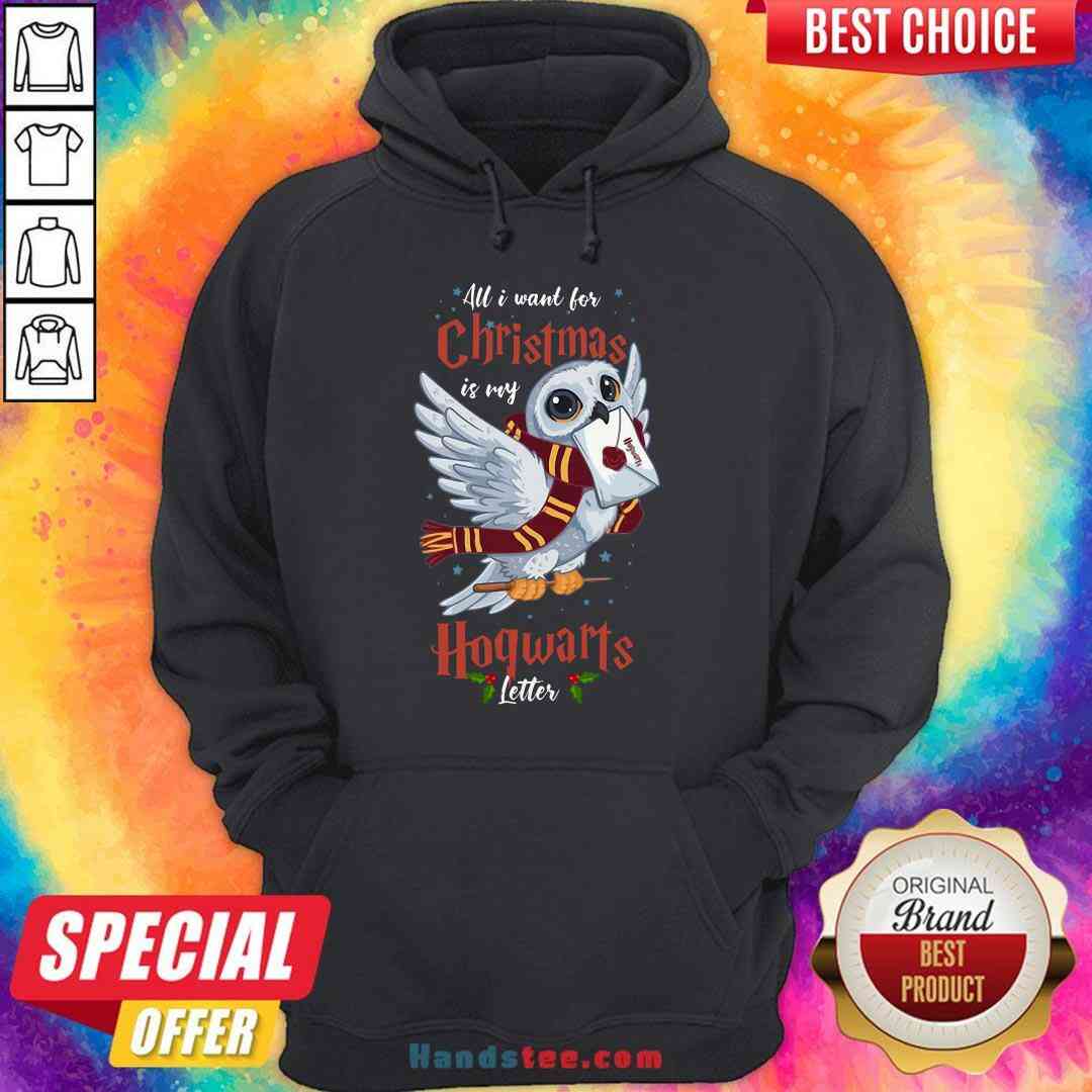 Pretty All I Want For Christmas Is My Hogwarts Letter Shirt