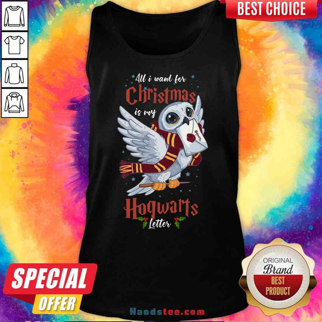 Pretty All I Want For Christmas Is My Hogwarts Letter Shirt