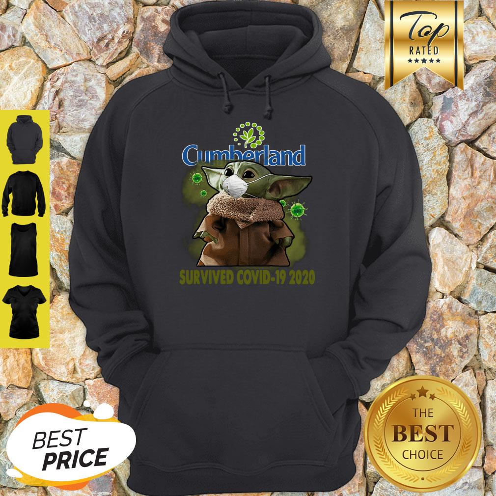 Pretty Baby Yoda Cumberland Farms Survived Covid-19 2020 Shirt
