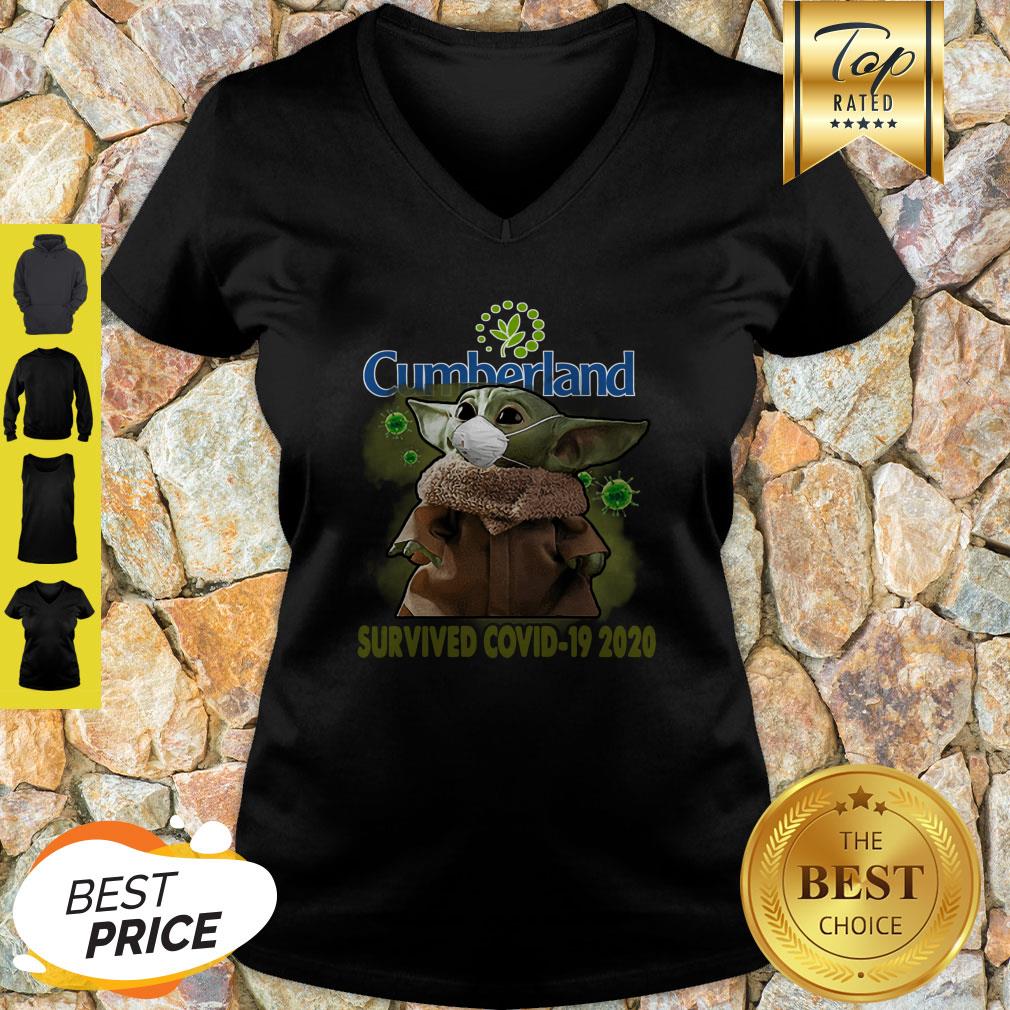 Pretty Baby Yoda Cumberland Farms Survived Covid-19 2020 Shirt