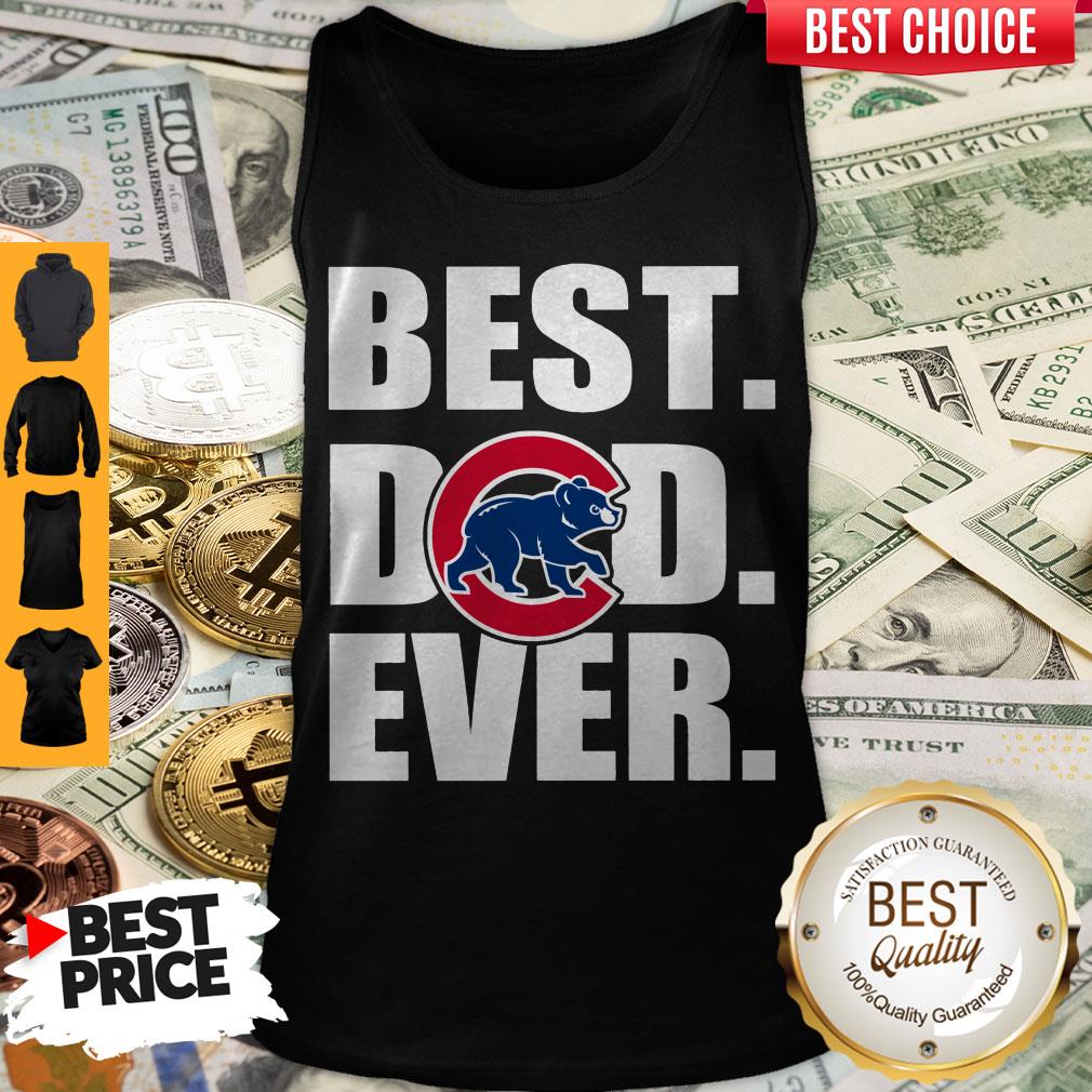 Pretty Chicago Cubs Best Dad Ever Shirt