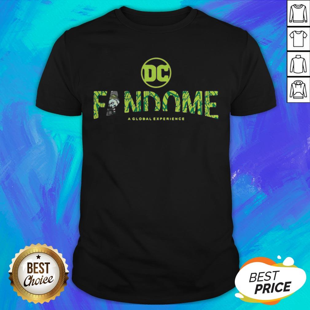 Pretty DC Fandome A Global Experience Joker Logo Fill Shirt