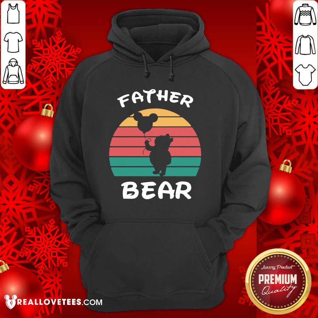 Pretty Father Bear Disney Vintage Retro Shirt