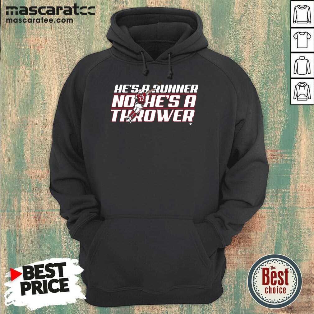Pretty He’s A Runner No He’s A Thrower Shirt