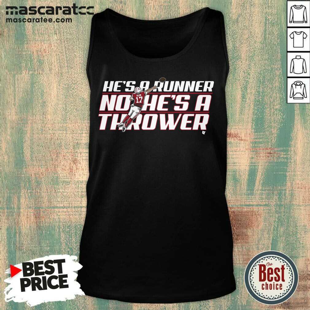 Pretty He’s A Runner No He’s A Thrower Shirt