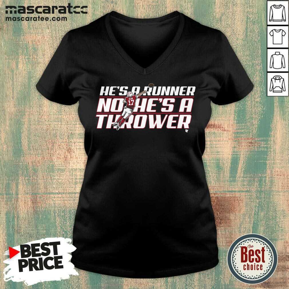 Pretty He’s A Runner No He’s A Thrower Shirt