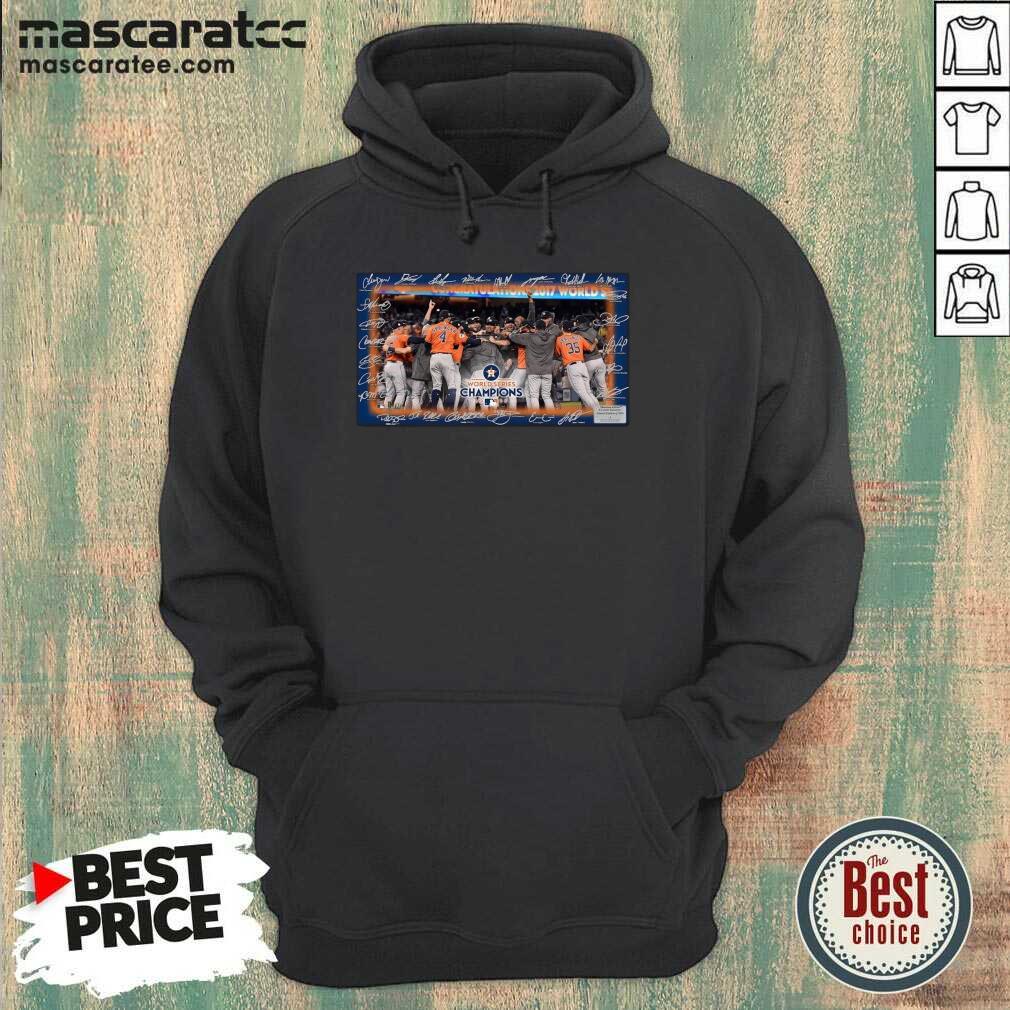 Pretty Houston Astros World Series Champions 2021 Signatures Shirt