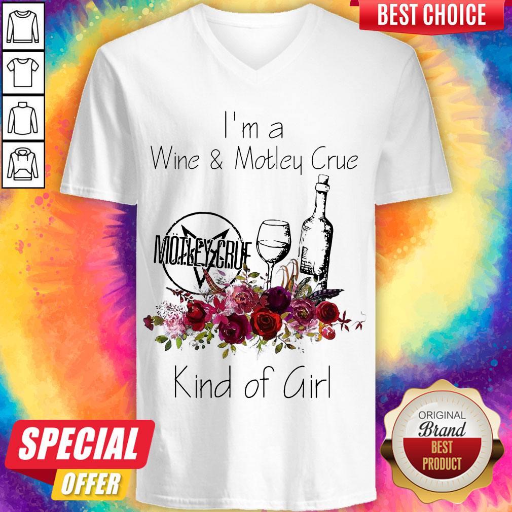 Pretty I’m A Wine And Motley Crue Kind Of Girl Shirt
