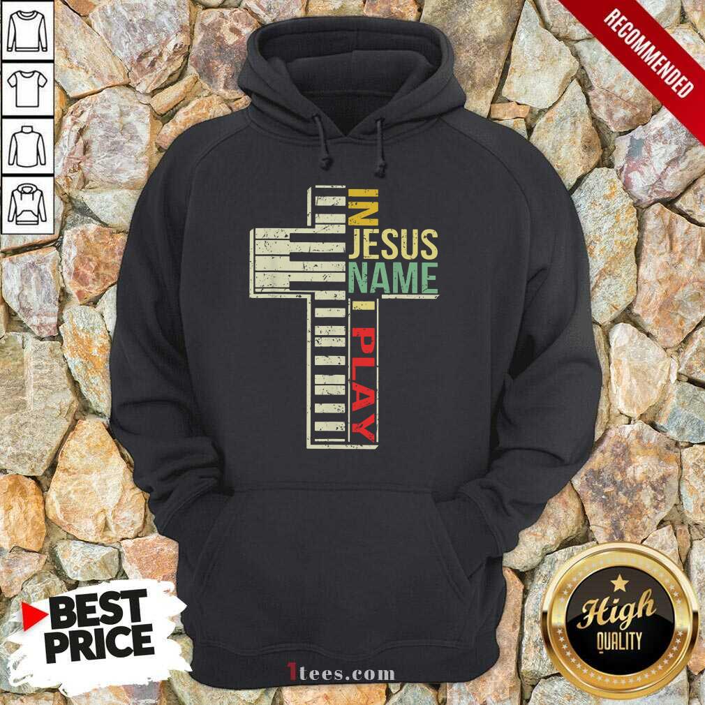 Pretty In Jesus Name I Play Piano Vintage Shirt