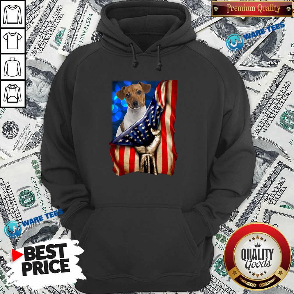 Pretty Jack Russell Terrier America 4th Of July Independence Day Shirt
