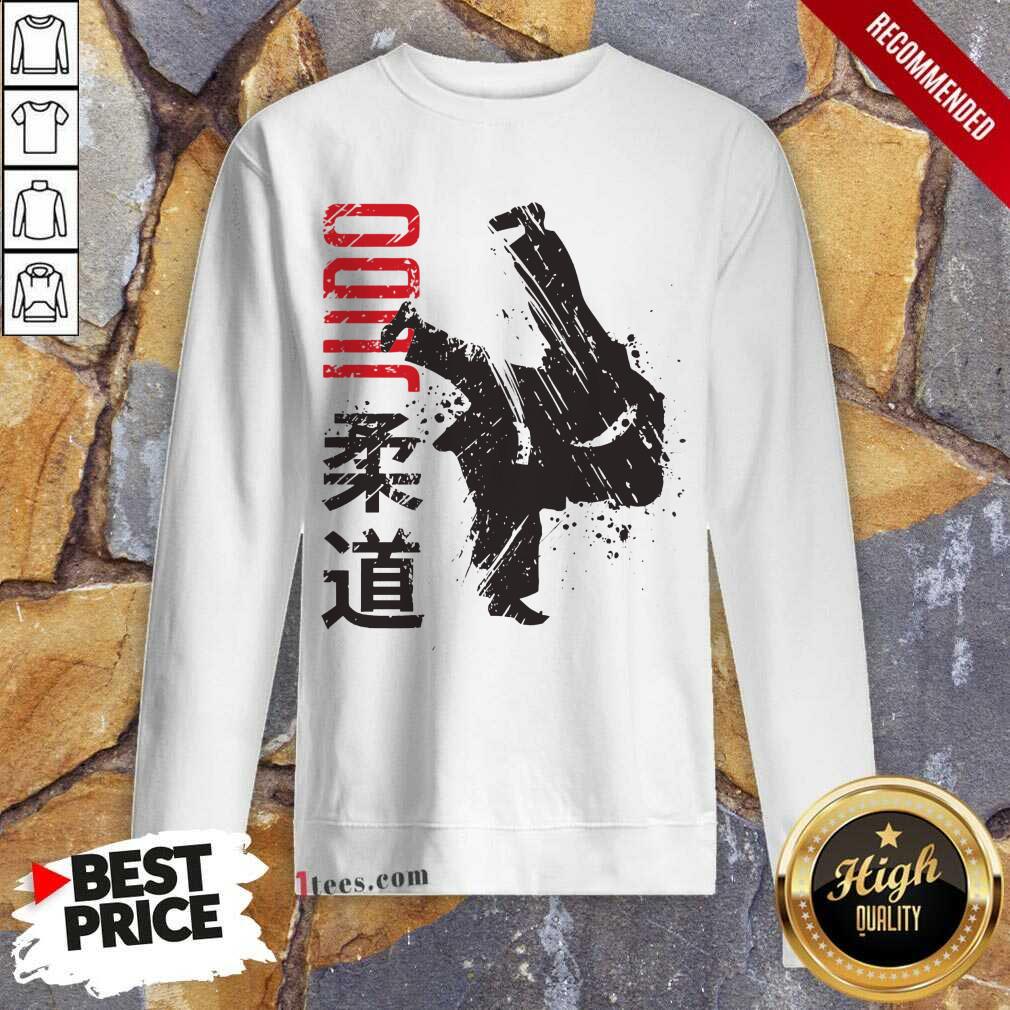 Pretty Judo Kanji Through Shirt