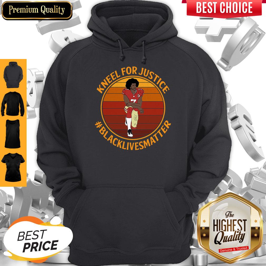 Pretty Kneel For Justice Black Lives Matter Colin Kaepernick Shirt