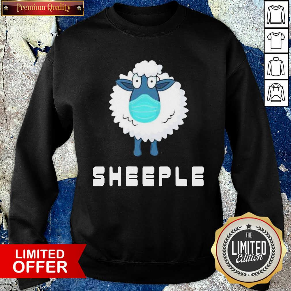 Pretty Lamb Face Mask Sheep Shirt