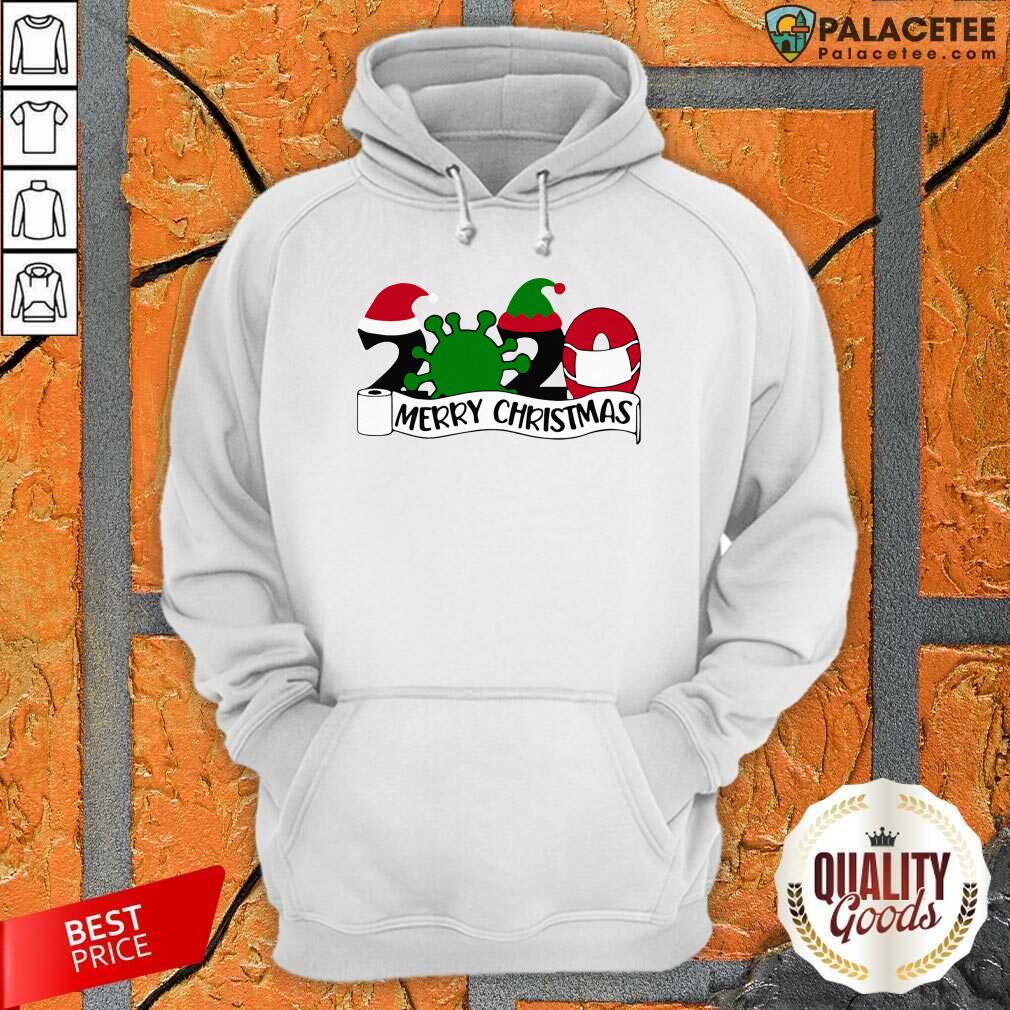 Pretty Merry Christmas 2020 Santa Elf Coronavirus Shirt