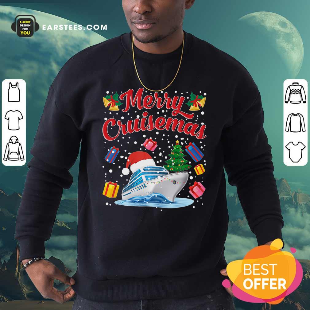 Pretty Merry Cruisemas Family Cruise Christmas 2020 Santa Hat Shirt