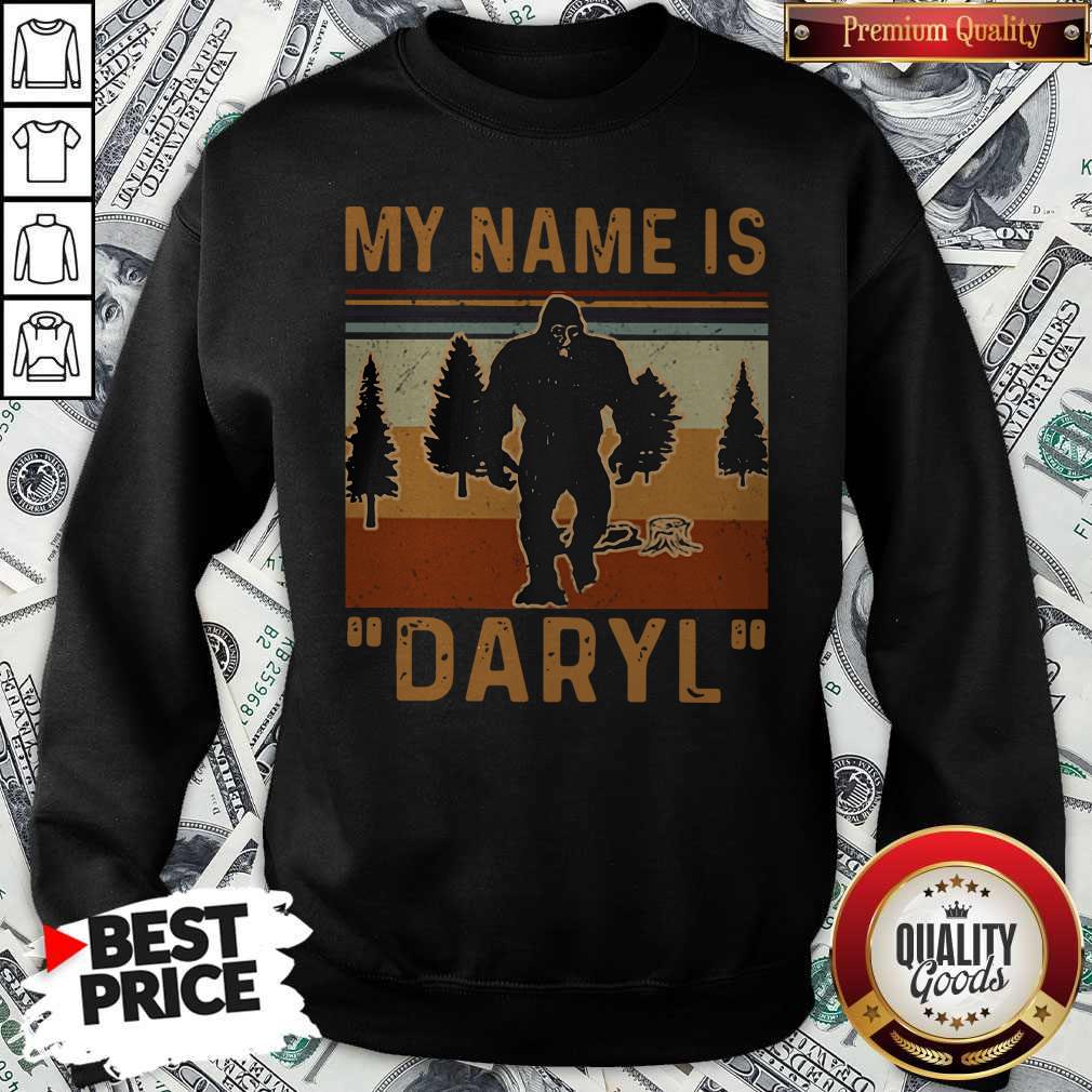 Pretty My Name Is Daryl Vintage Shirt