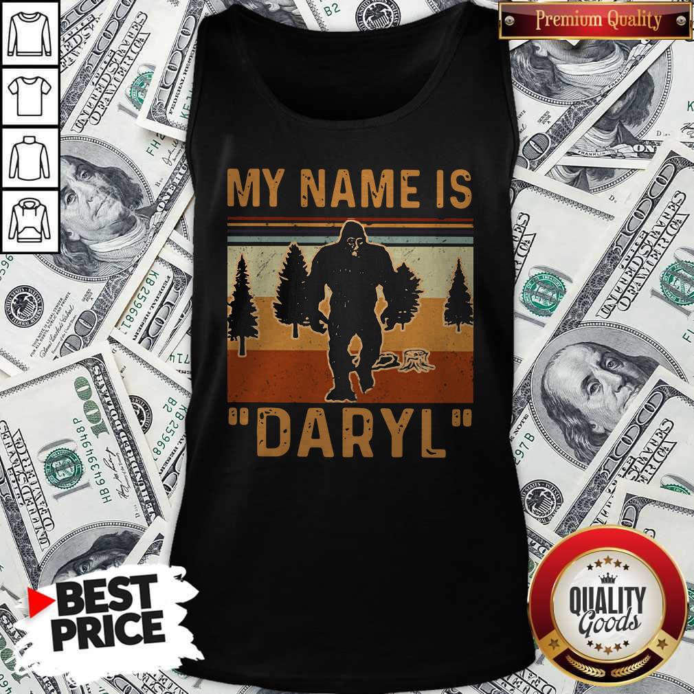 Pretty My Name Is Daryl Vintage Shirt