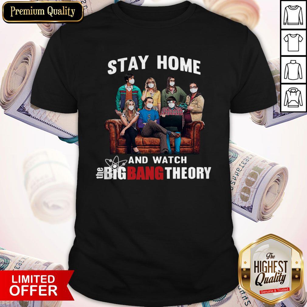Pretty Nice Stay Home And Watch The Big Bang Theory Shirt