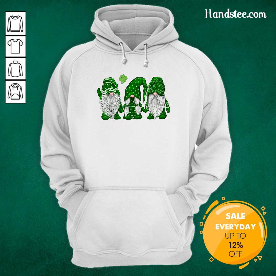 Pretty St Patricks Day Three Gnomes Shirt