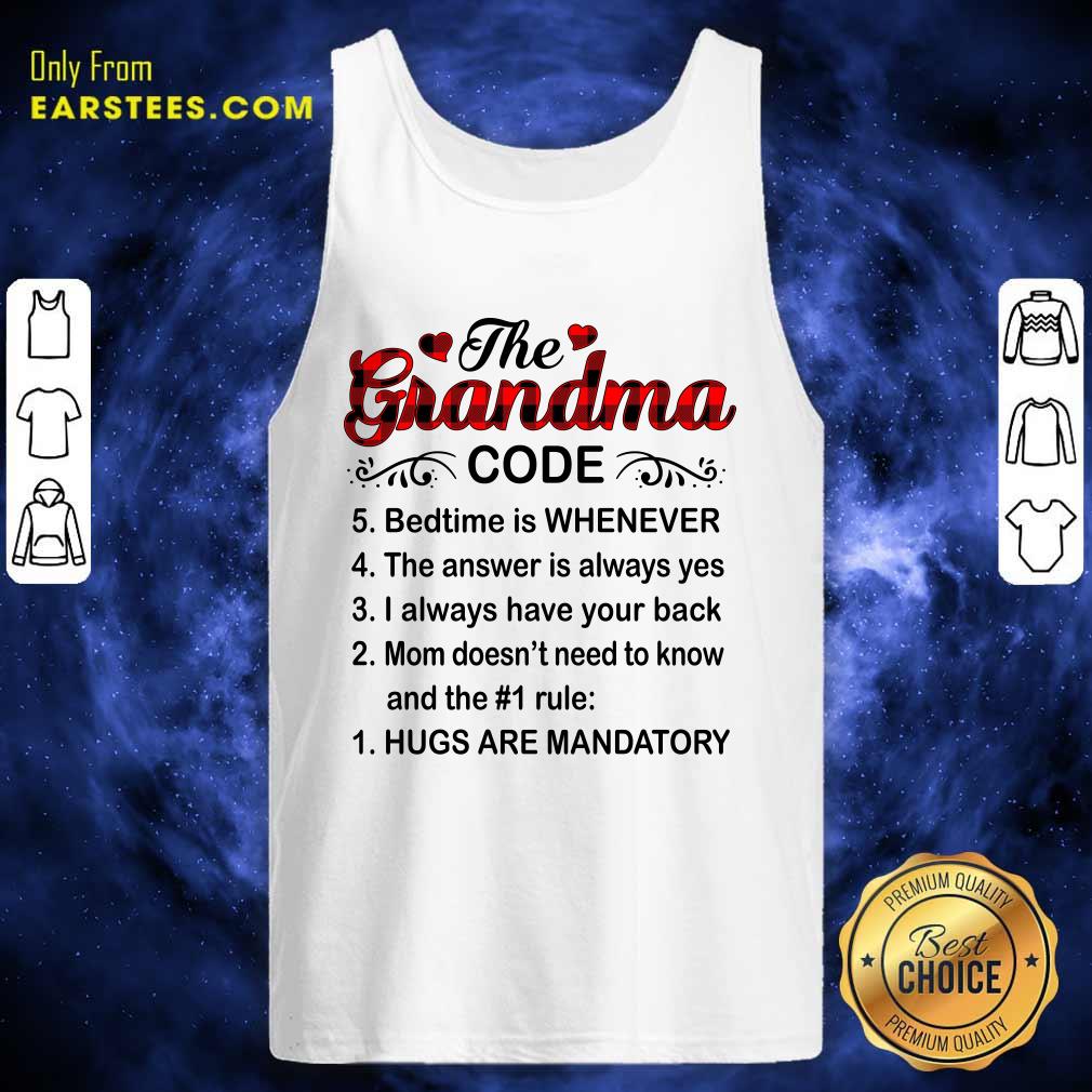 Pretty The Grandma Code Mother Day Shirt