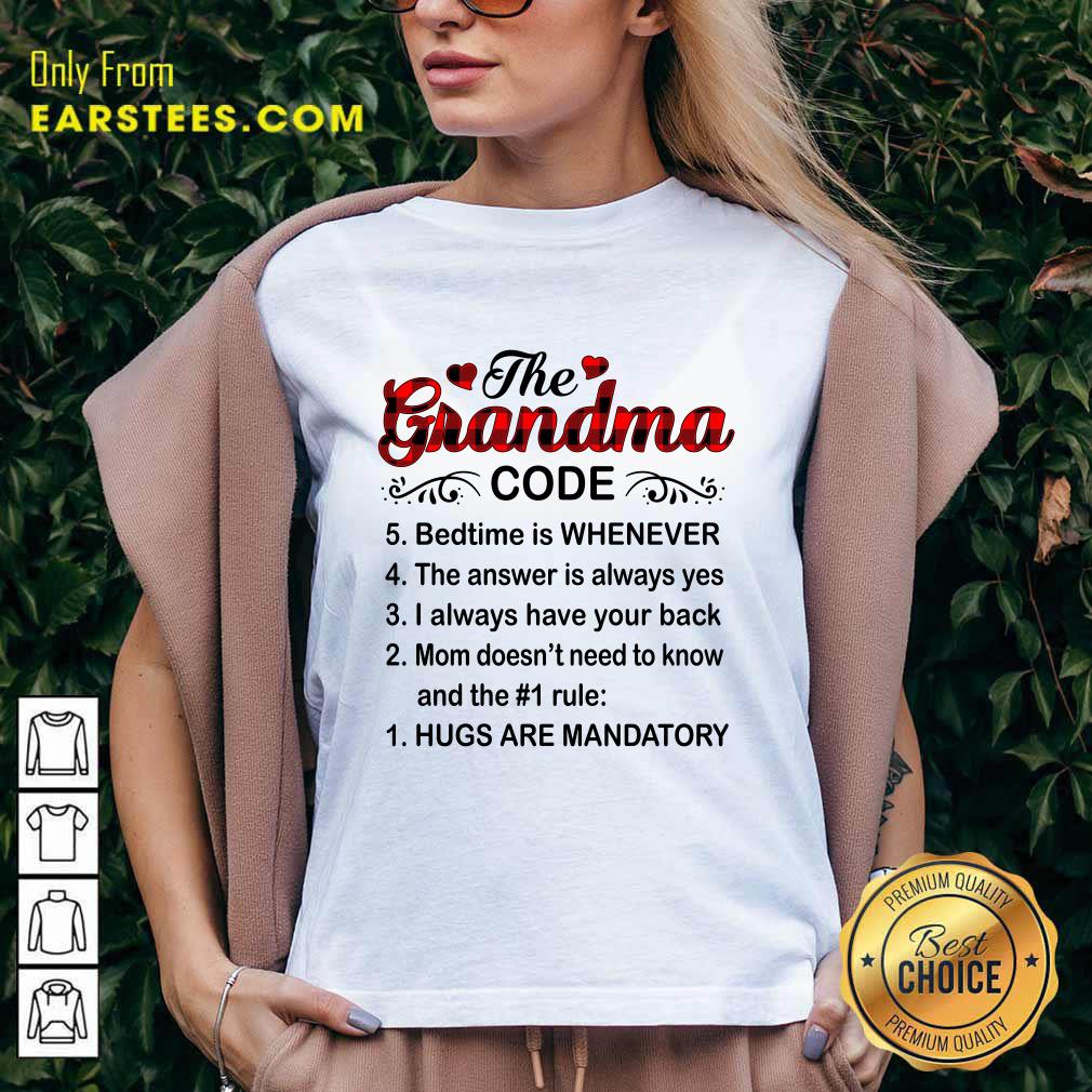 Pretty The Grandma Code Mother Day Shirt