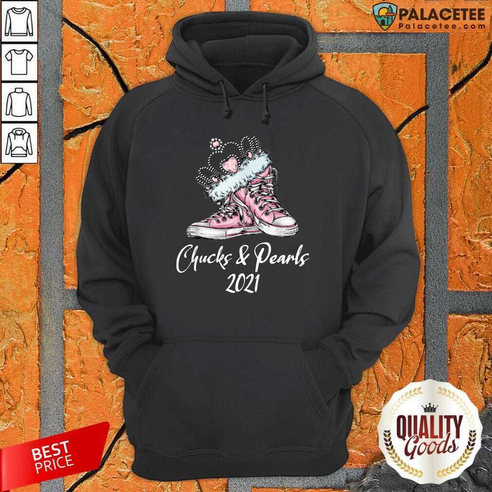 Pretty The Kamala Harris Converse Chucks And Pearls 2021 Shirt