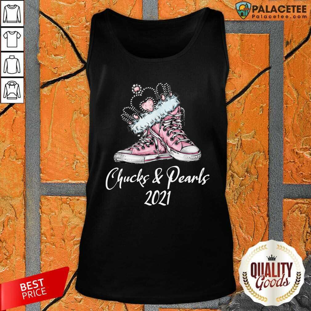 Pretty The Kamala Harris Converse Chucks And Pearls 2021 Shirt