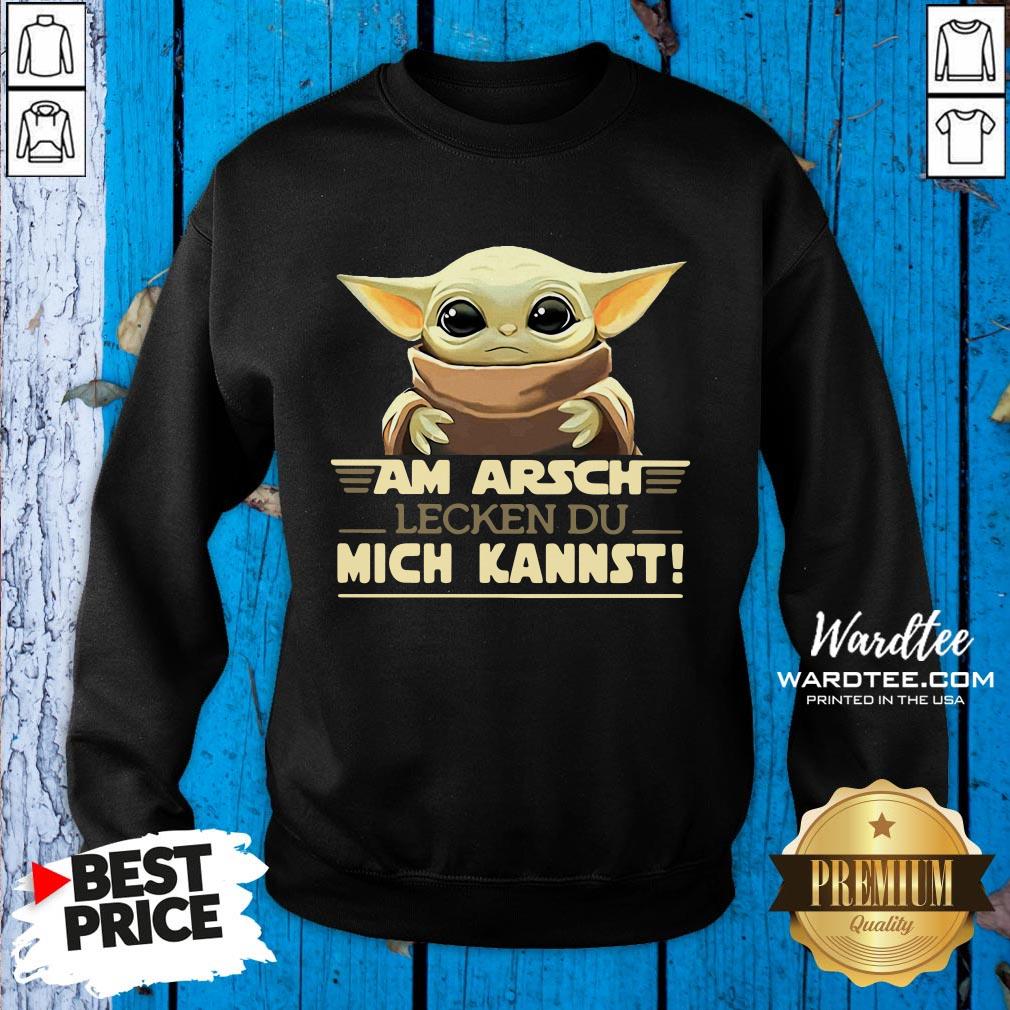Pro Baby Yodda Am Arsch Lecken Du Mich Kannst Shirt