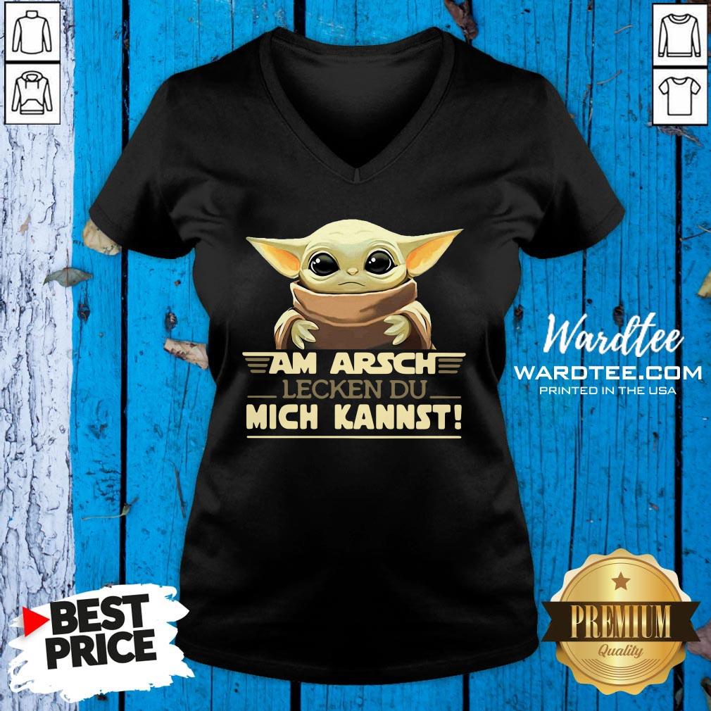 Pro Baby Yodda Am Arsch Lecken Du Mich Kannst Shirt
