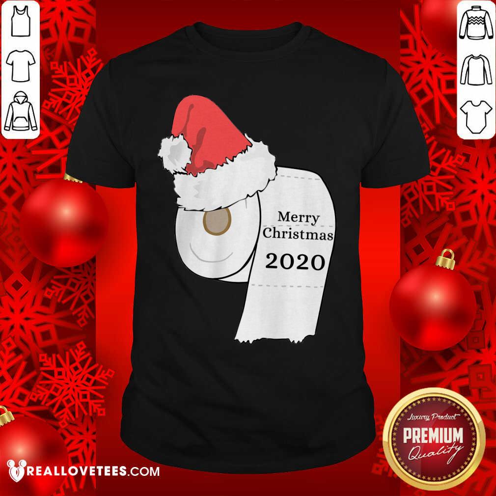 Pro Santa Hat Toilet Paper Merry Christmas 2020 Shirt