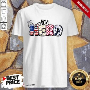 PCA Hero Shirt For Nurse Doctor Medical American Flag Shirt