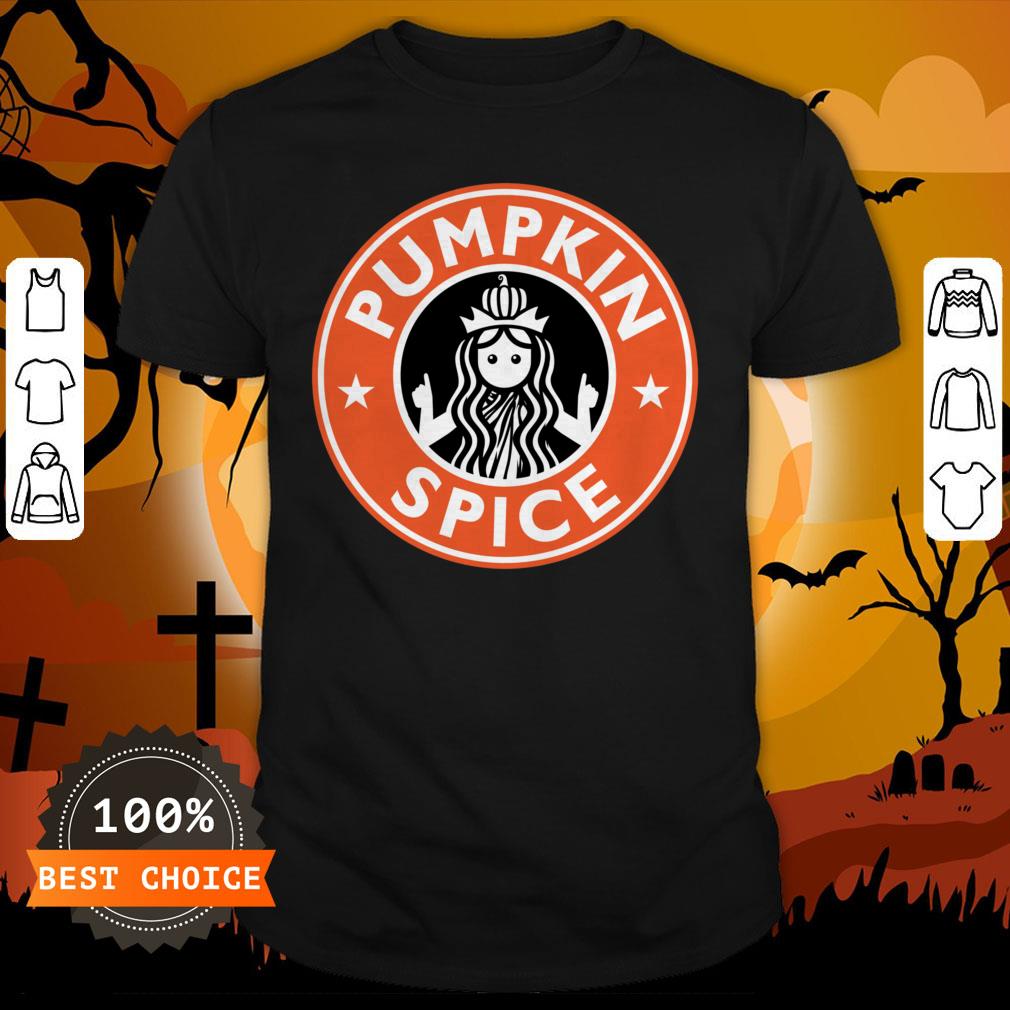 Pumpkin Spice Funny Coffee Lovers Latte Halloween Shirt