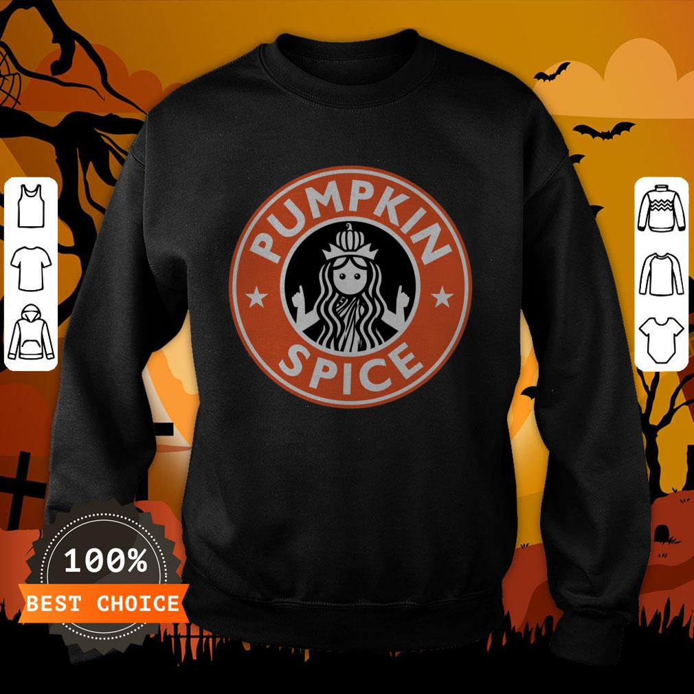 Pumpkin Spice Funny Coffee Lovers Latte Halloween Shirt