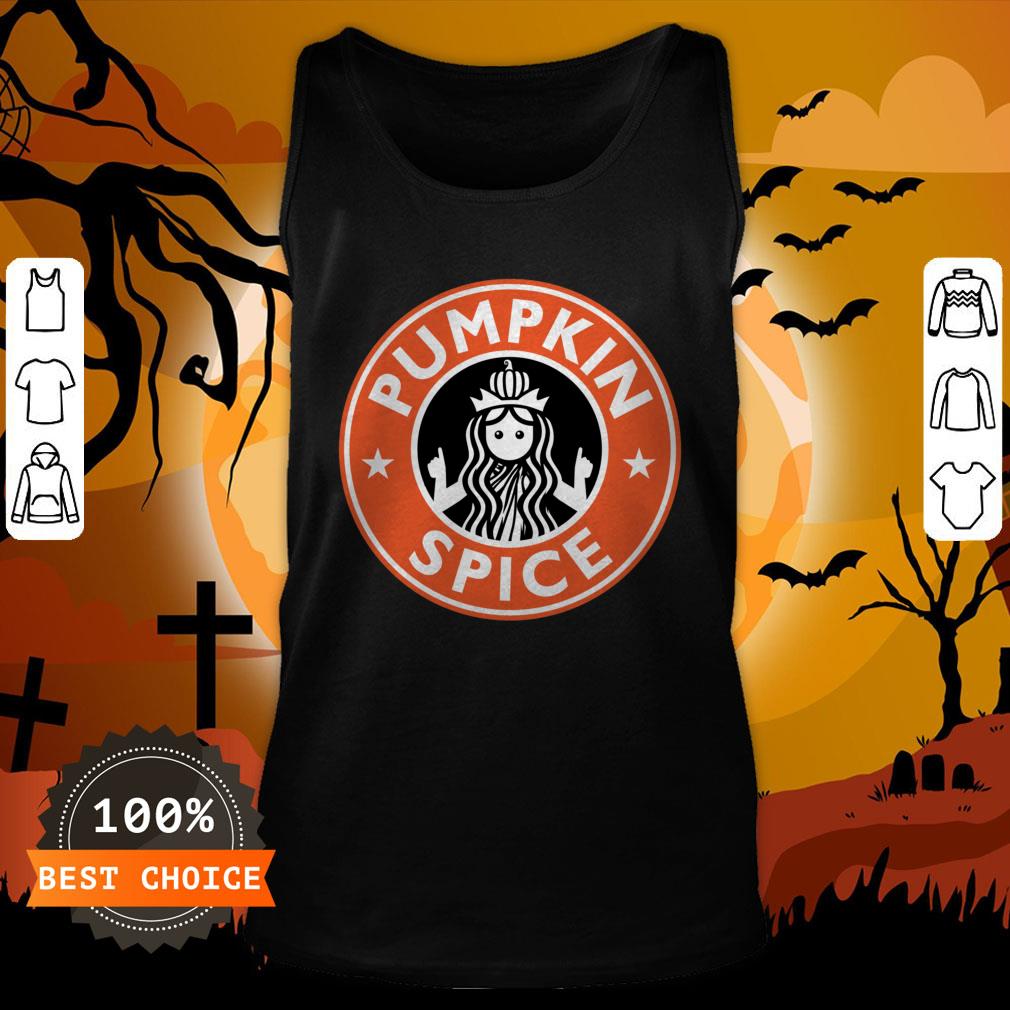 Pumpkin Spice Funny Coffee Lovers Latte Halloween Shirt