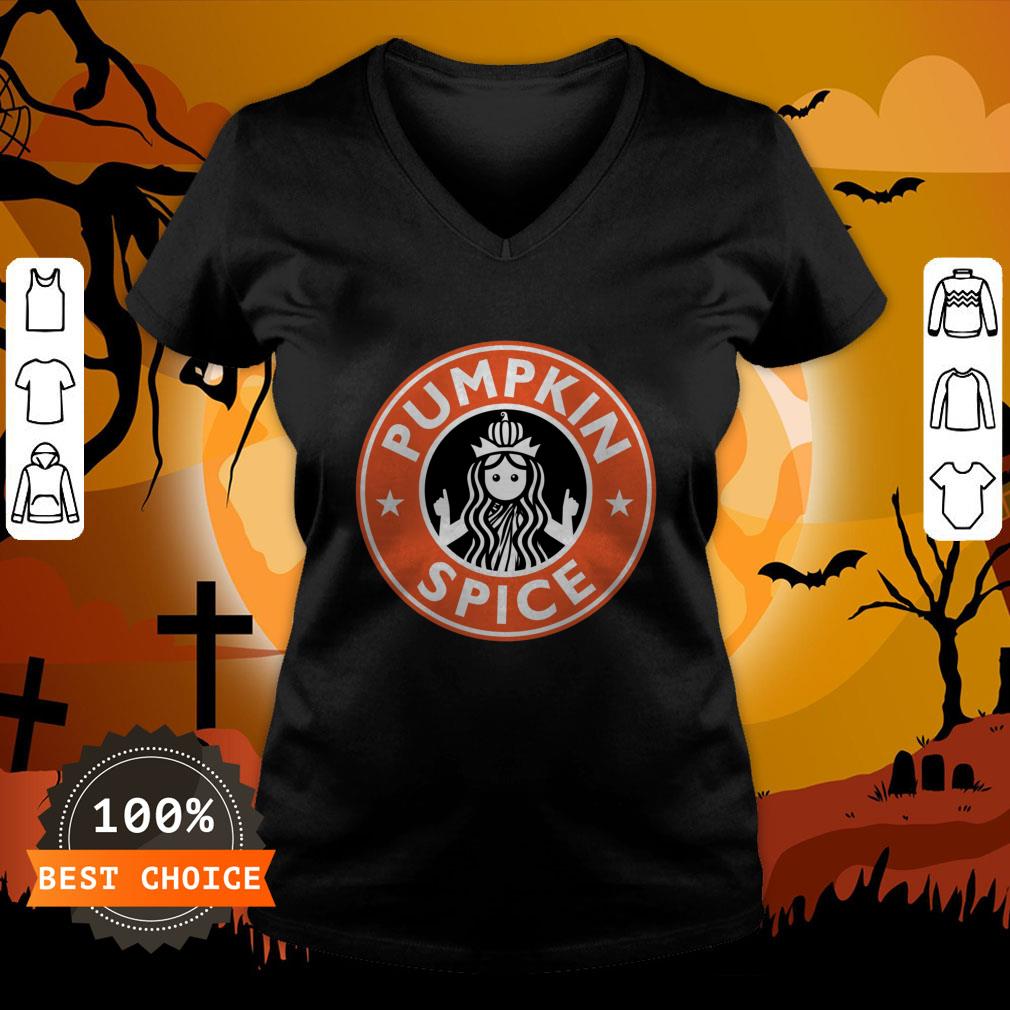 Pumpkin Spice Funny Coffee Lovers Latte Halloween Shirt