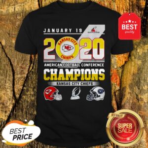 January 19 2020 American Football Conference Champions Kansas City Chiefs Shirt