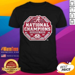 Premium Alabama Crimson Tide Fanatics Branded College Football Playoff 2020 National Champions Sack Shirt