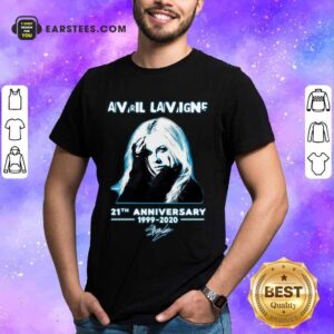 Happy Avril Lavigne 21th Anniversary 1999 2020 Signature Shirt