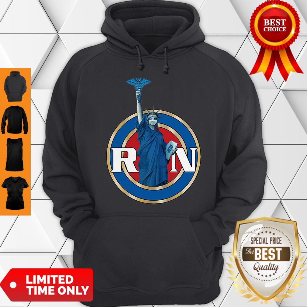 Nice Statue Of Liberty RN Registered Nurses Shirt