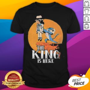 Michael Jackson The King Is Here The Lion King Shirt