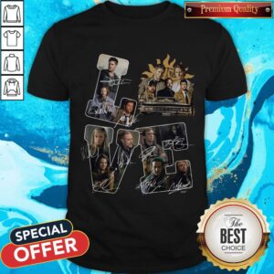 Funny Official Love Supernatural Signatures Shirt
