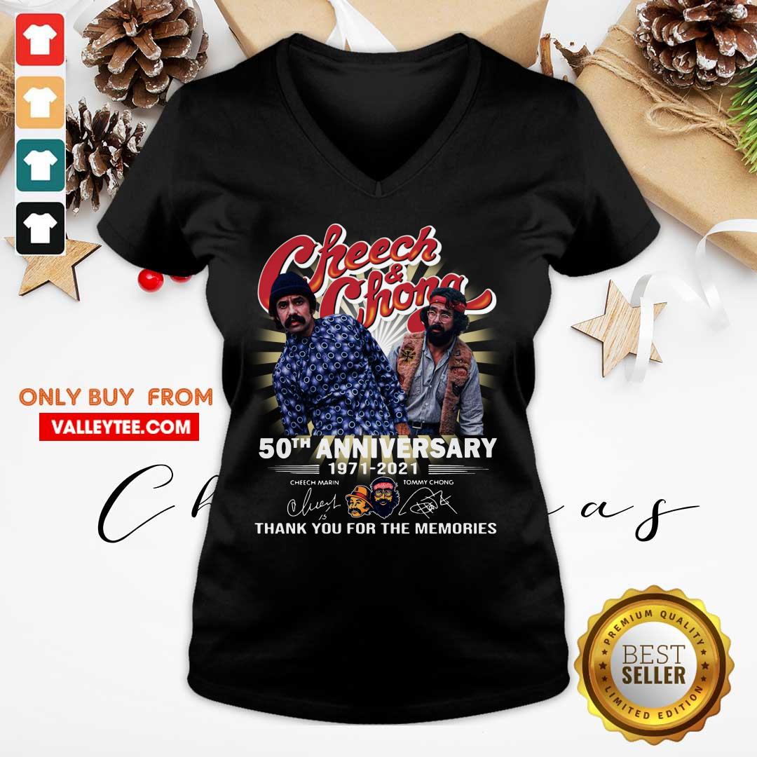 nice-cheech-and-chong-50th-anniversary-1971-2021-thank-you-for-the-memories-signatures-v-neck.jpg