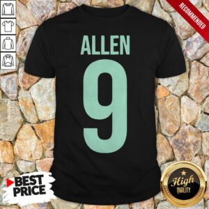 Nice Turquoise Color Allen 9 Shirt