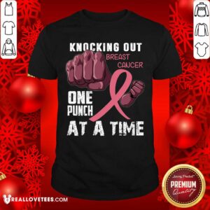 Knocking Out Breast Cancer One Punch Shirt