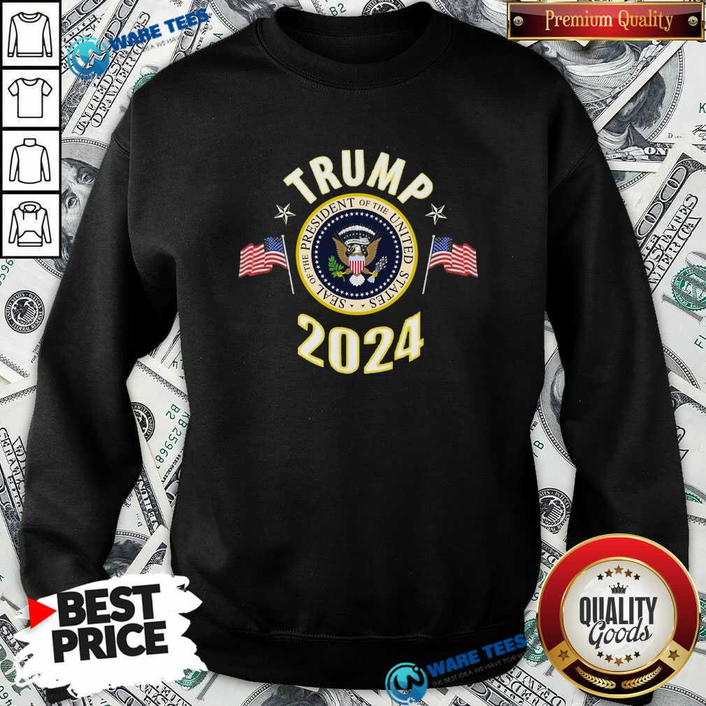 Top Trump 2024 Presidential Seal Flag Shirt