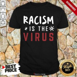 Delighted Racism Is The Virus Shirt